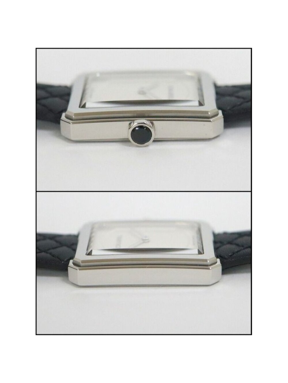 Chanel Boyfriend Small Watch Silver Black - Picture 3 of 9
